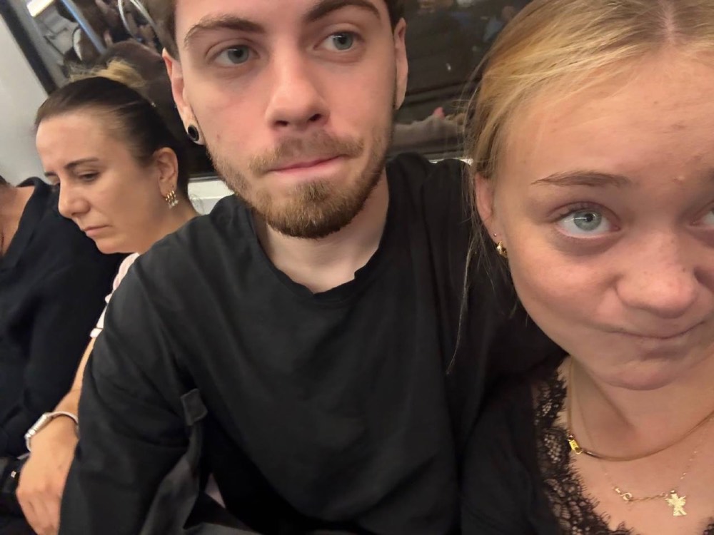 Selfie on the way across the city