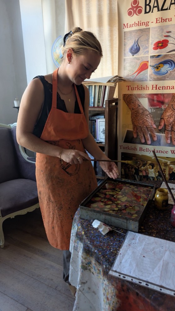 Ebru workshop